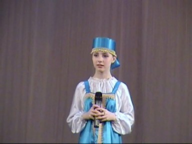 выступление Высоцкой Яны на фестивале Новые лица 2010